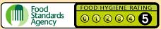 foods Standards Agency, 5 Star Food Hygiene Rating