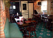 The restaurant area